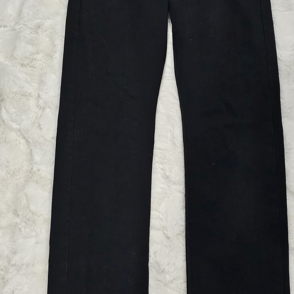 Levi’s 501 Original Fit Jeans Black Button Fly Mens W30 L34 Straight Leg
